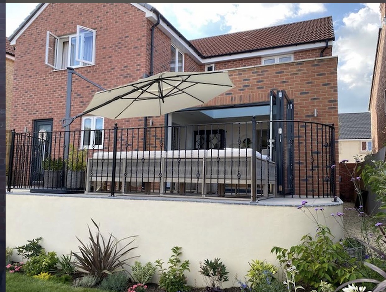 SRN Fabrication — steel balconies project, Swindon
