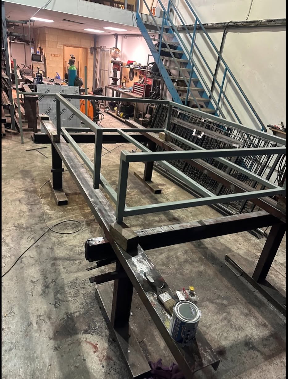 SRN Fabrication — bespoke steel fabrication project, Swindon